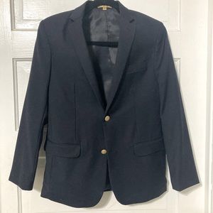Boys dark navy blazer sz 16